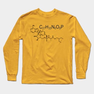 Remdesivir Chemical Formula and Structure Long Sleeve T-Shirt